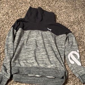 Pink turtle neck sweatshirt